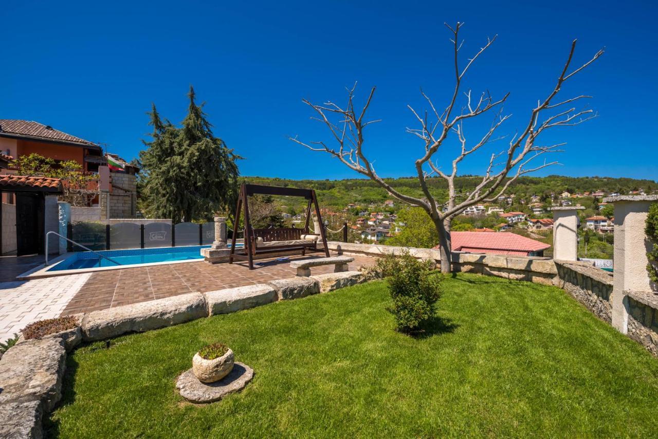 Villa Cook With Sea View - Heated Pool - At Balchik Bagian luar foto