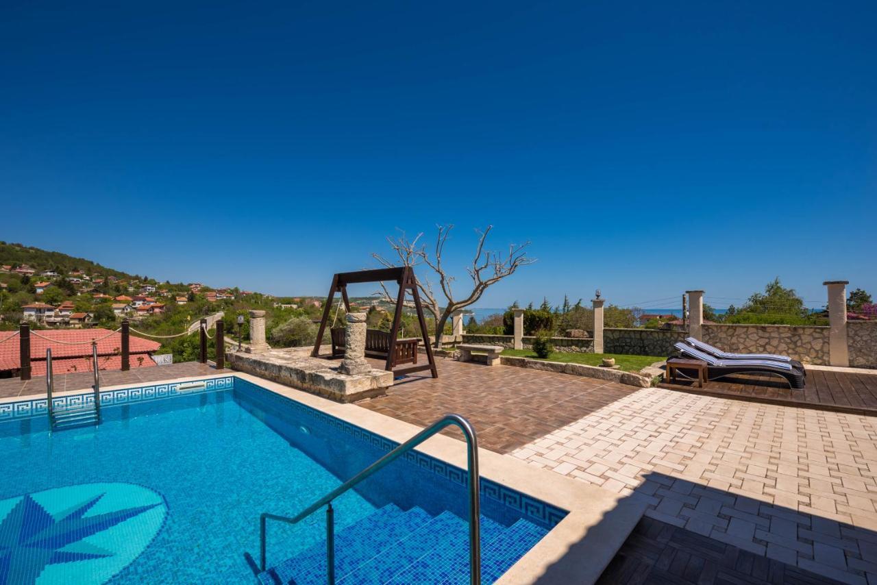 Villa Cook With Sea View - Heated Pool - At Balchik Bagian luar foto