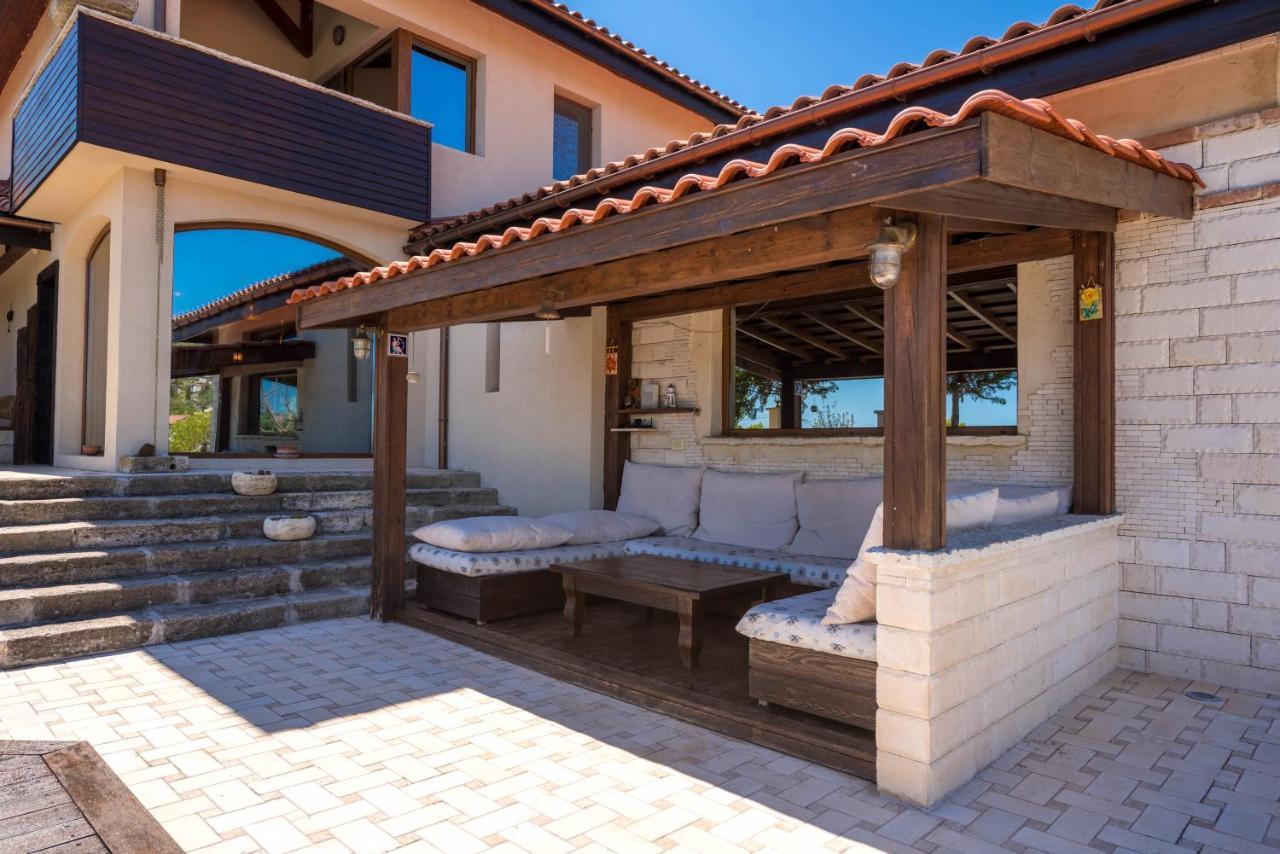 Villa Cook With Sea View - Heated Pool - At Balchik Bagian luar foto