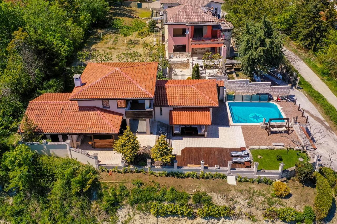 Villa Cook With Sea View - Heated Pool - At Balchik Bagian luar foto